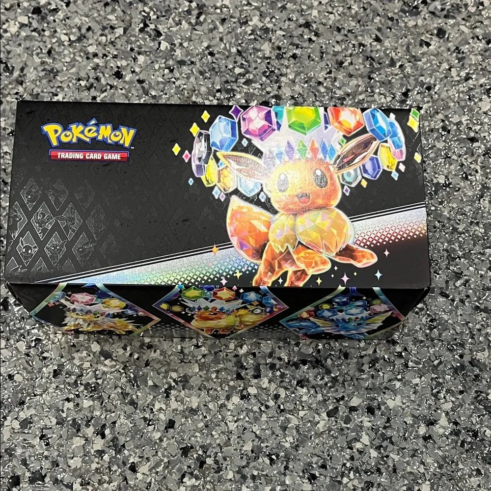 Pokémon Trading Card Game Box‎ with Eevee Design empty box
