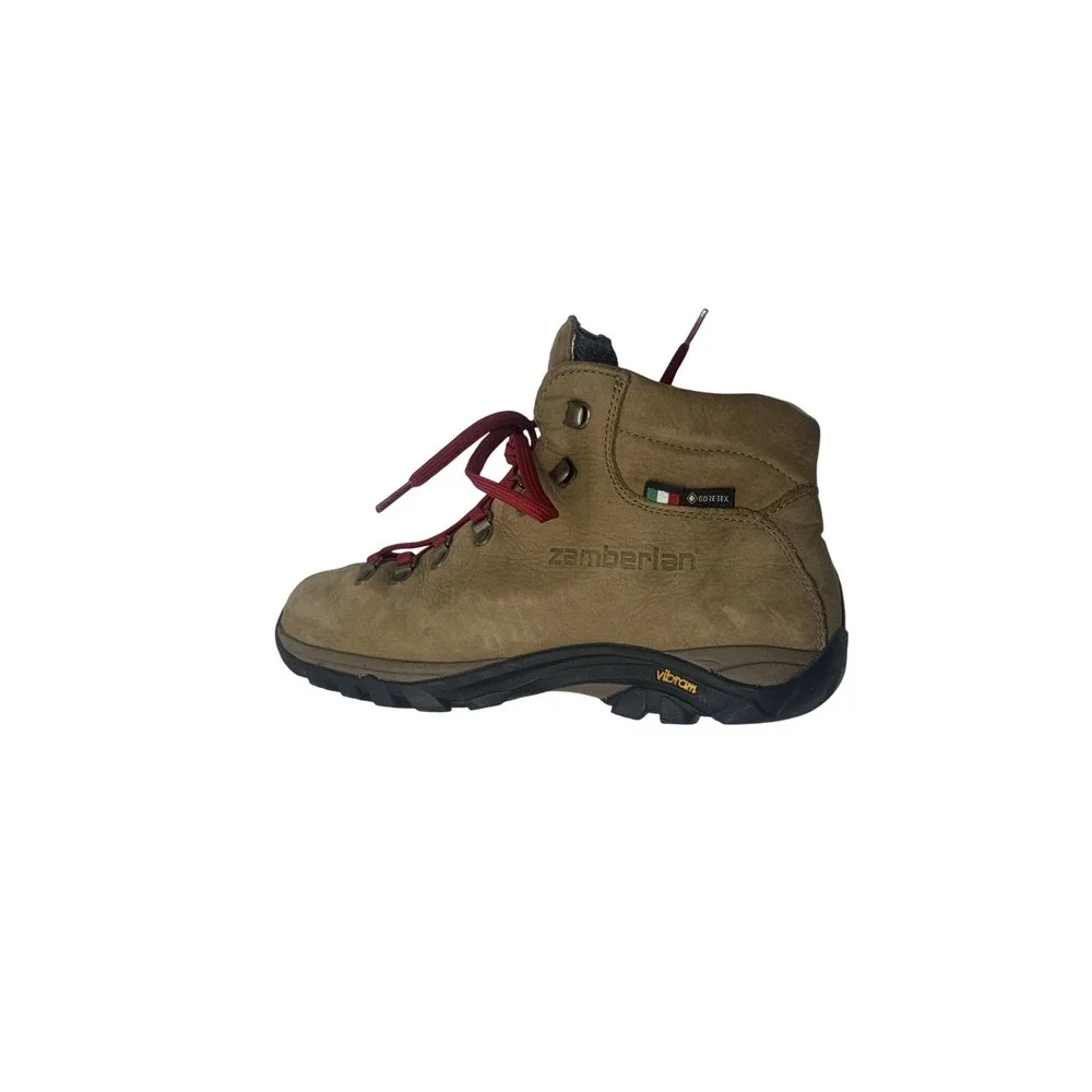 Zamberlan Hiking Boots Mens‎ Size 6 Nubuck Gore-Tex Vibram Waterproof Made Italy