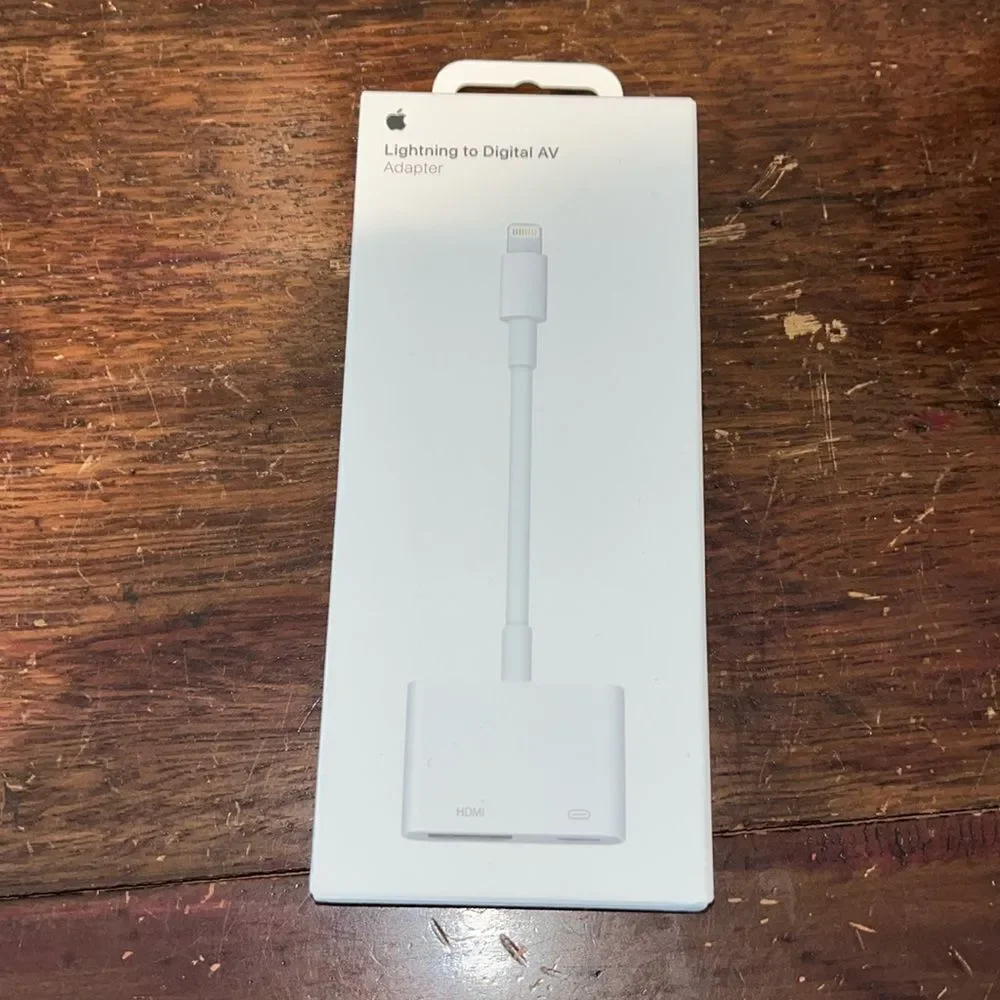 New NIB Apple OEM Lightning Digital AV Adapter BRAND NEW IN BOX