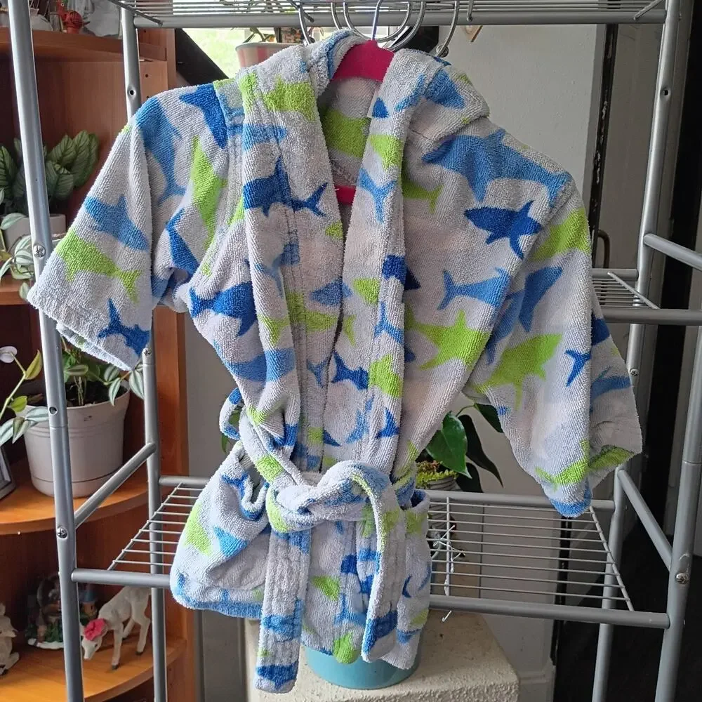 Bathrobe Baby Boy One Size