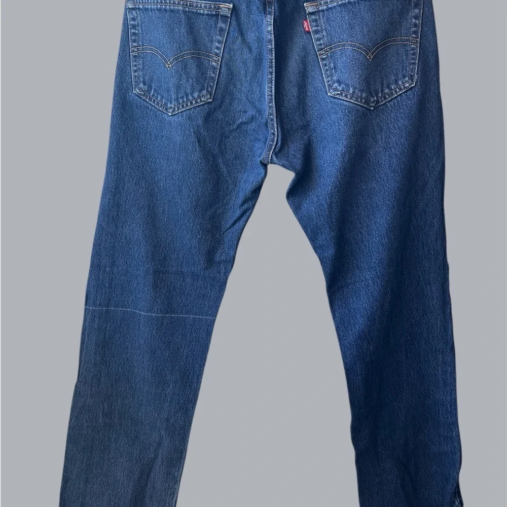 Levi's Blue 505 Straight Jeans Classic Denim