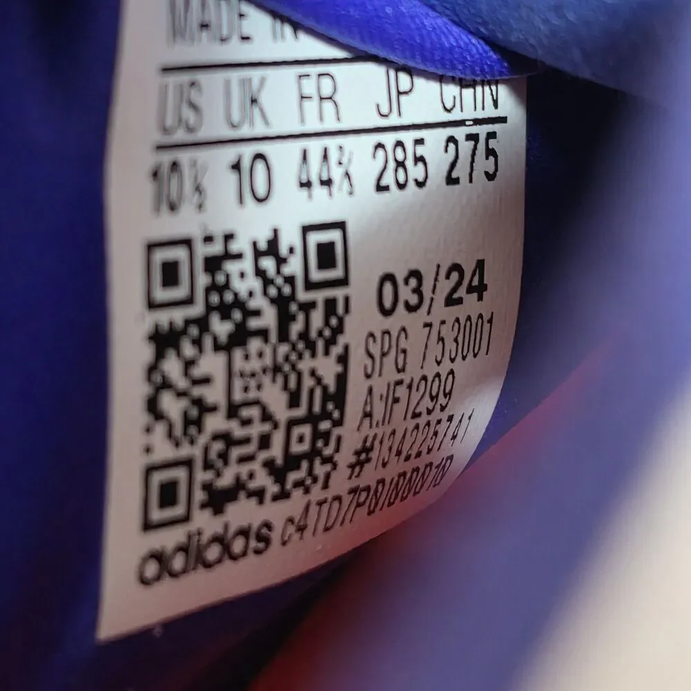 Adidas new box