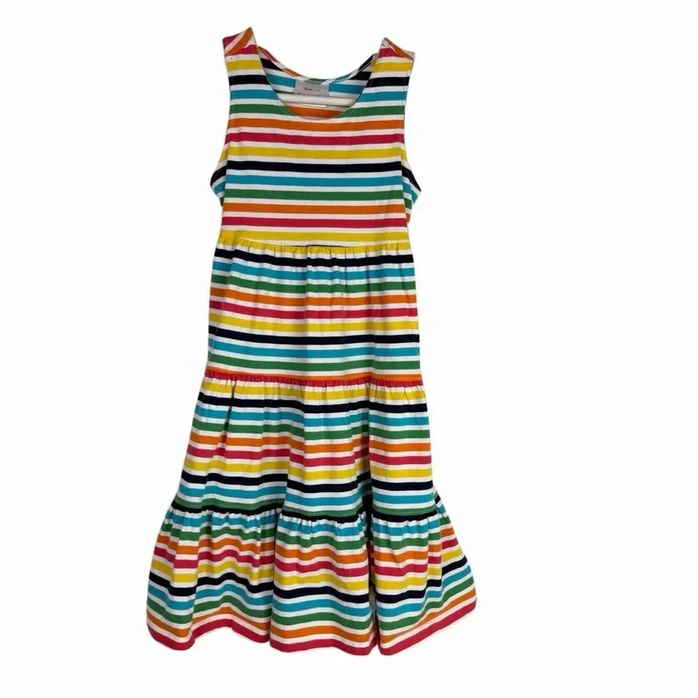 Hanna Andersson size 8 Twirl Power Racer Back Dress