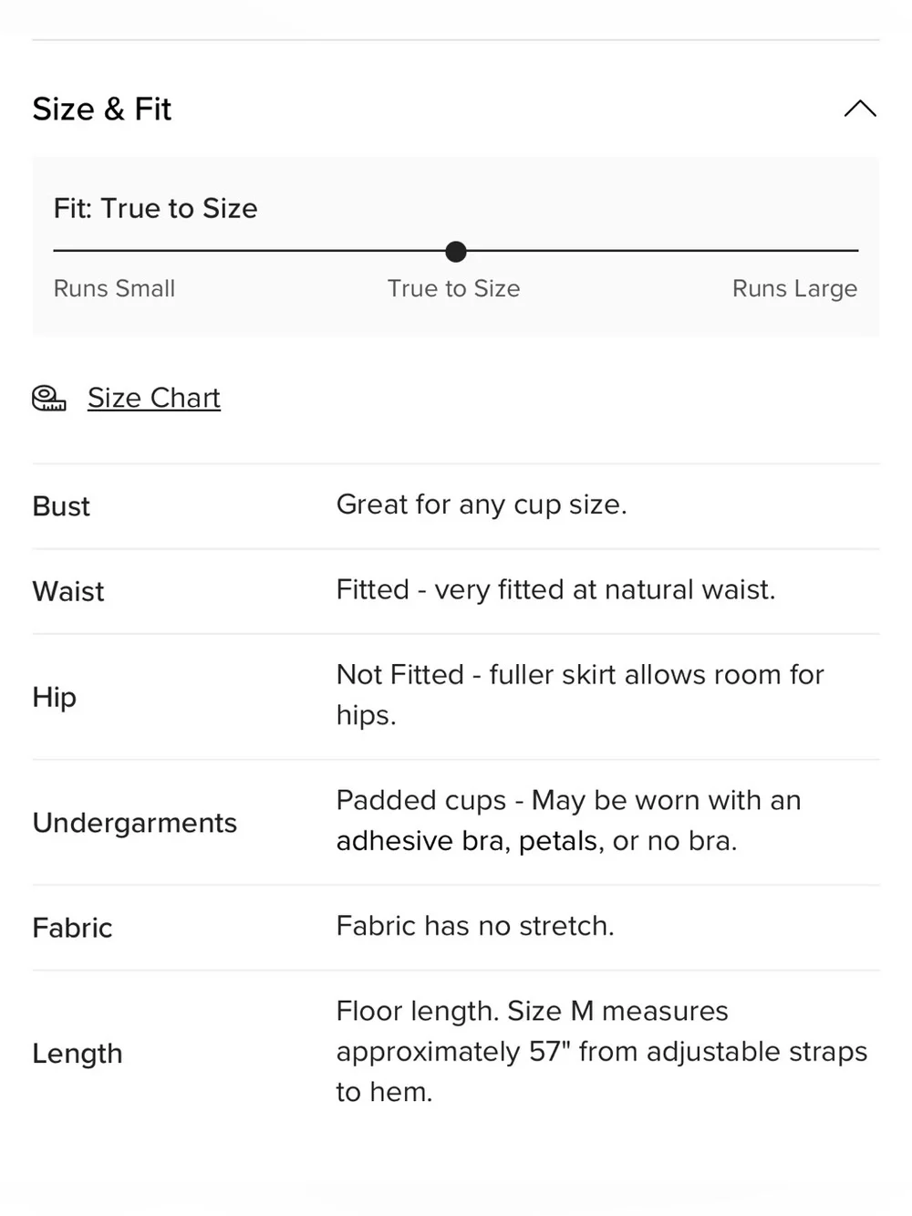 Lulus description it