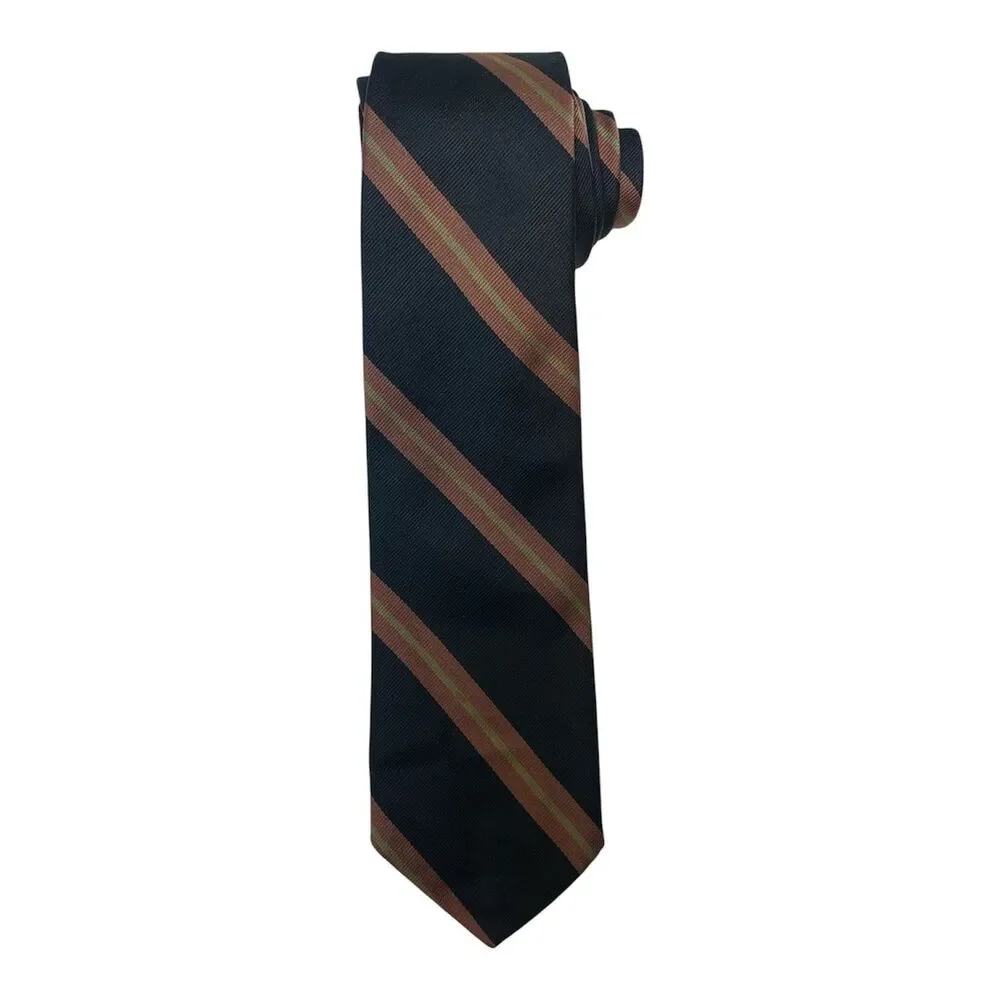 Brooks Brothers Silk Tie Men's Multicolor  Striped  Vintage Career Office