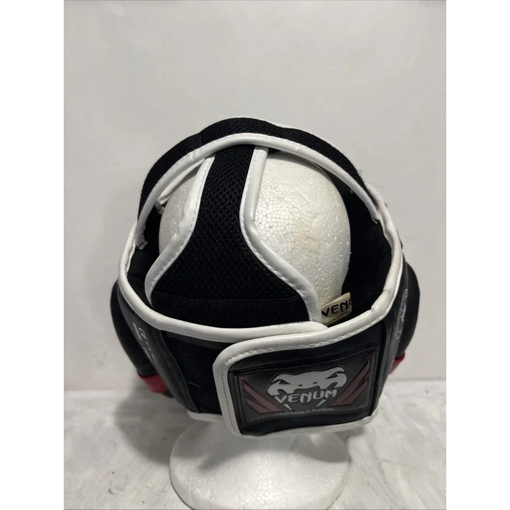 Venum Elite Headgear - Red Black - Size 53 To 59 Cm