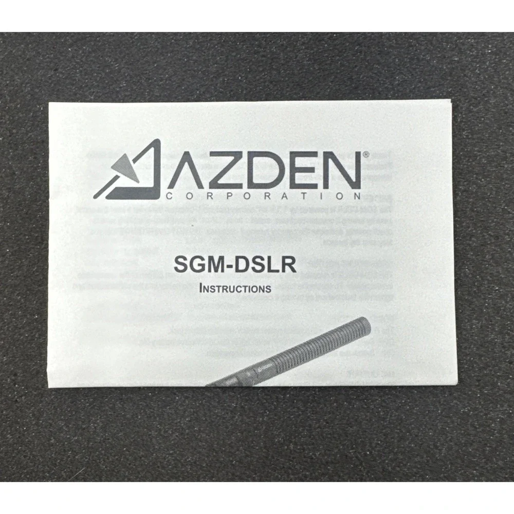 Azden Corporation open box
