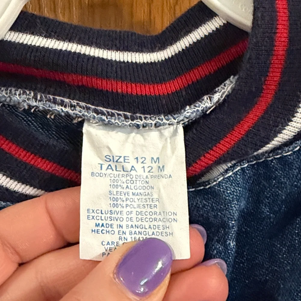 Vintage infant denim