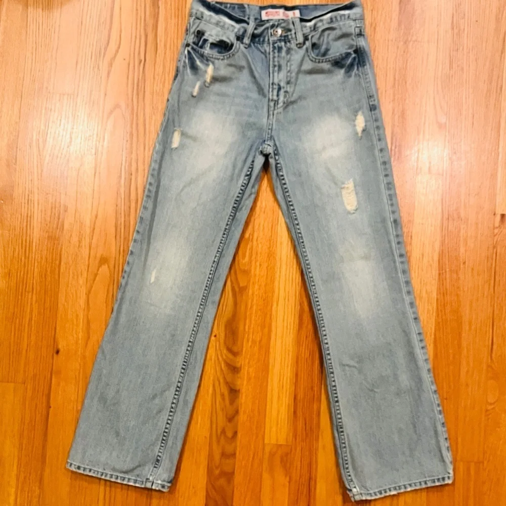 Mossimo Supply Co Light Blue Bootcut Jeans Size 28x30