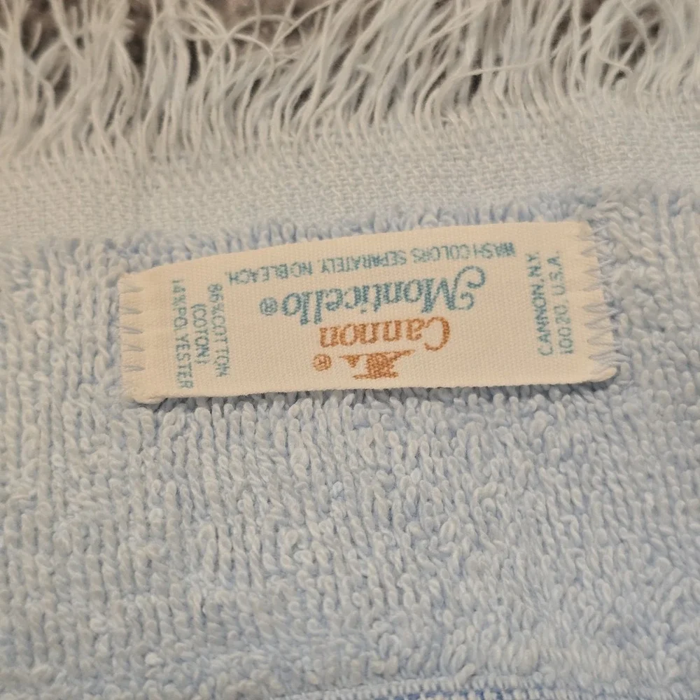 CANNON towels used