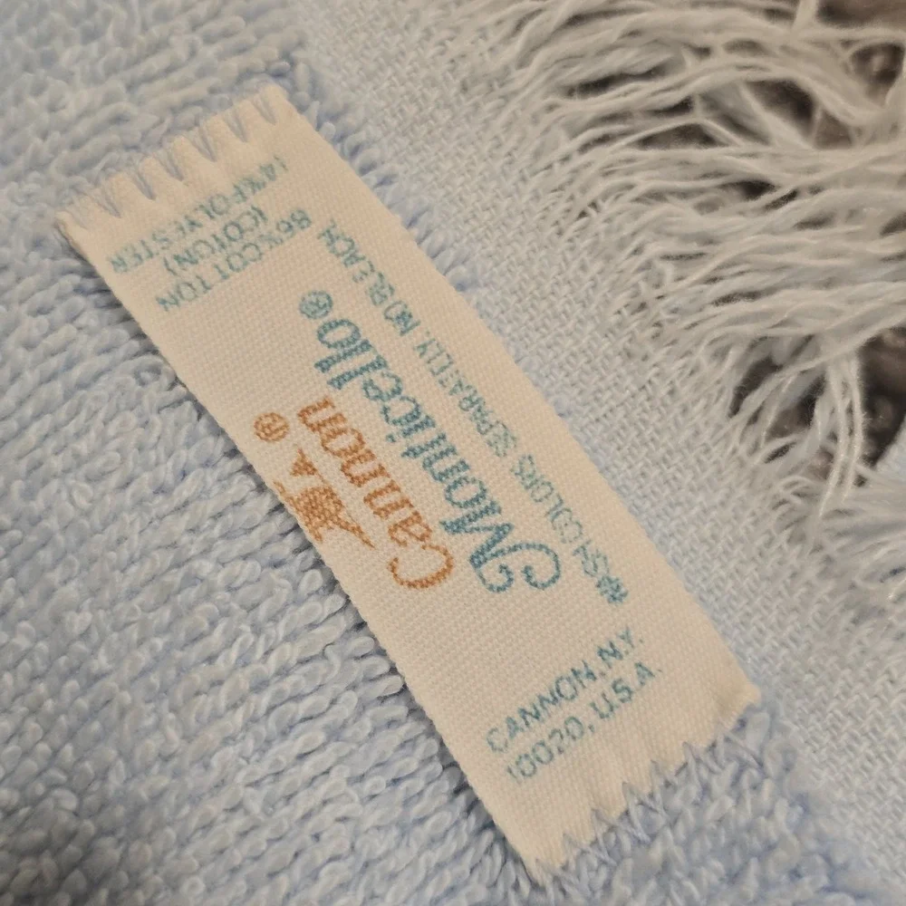 CANNON towels used