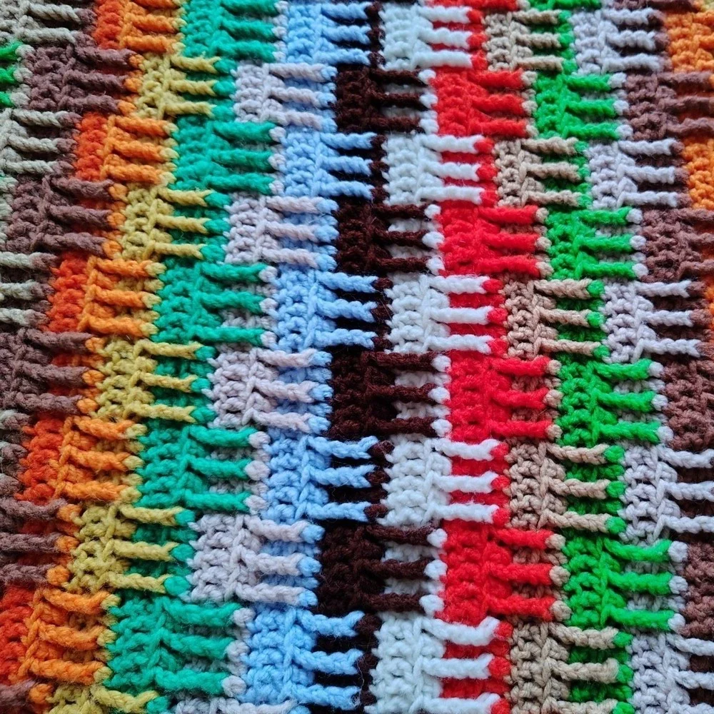 Handmade vintage crochet