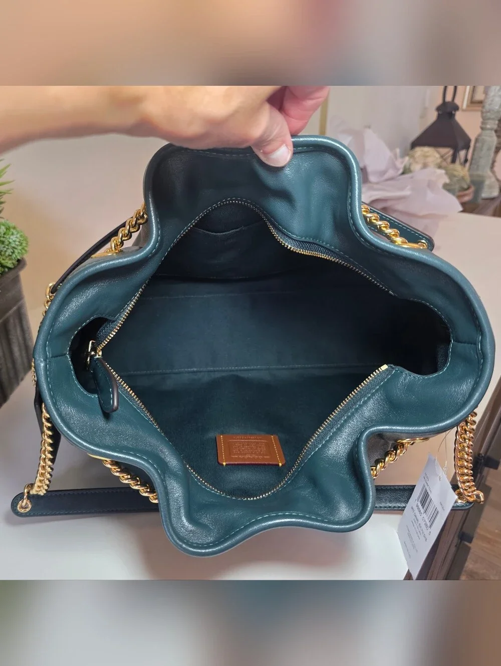 Coach evelyn shoulder