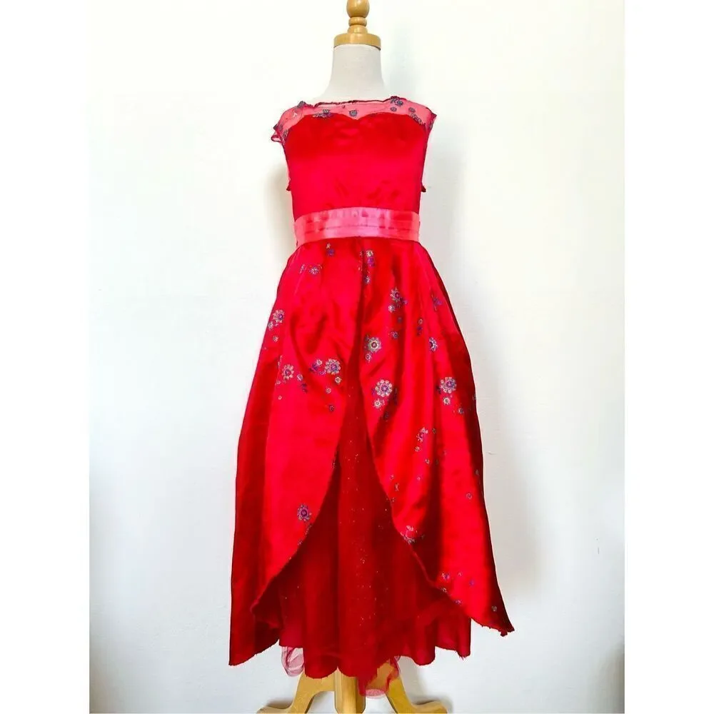 Disney Girls 4-6x Elana of Avalor Dress Halloween Costume