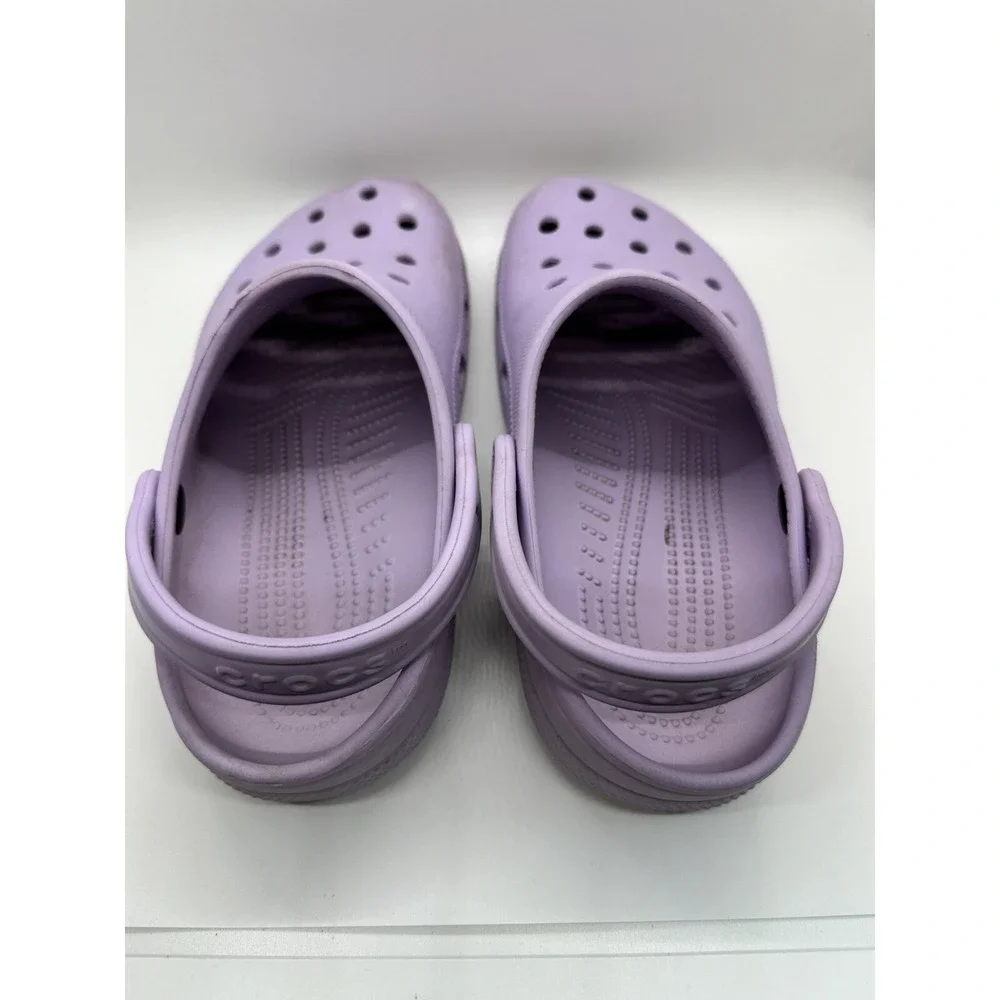 Crocs Classic Clogs Shoes Size Purple Slip On Round‎ Toe Casual Beach Summer 7