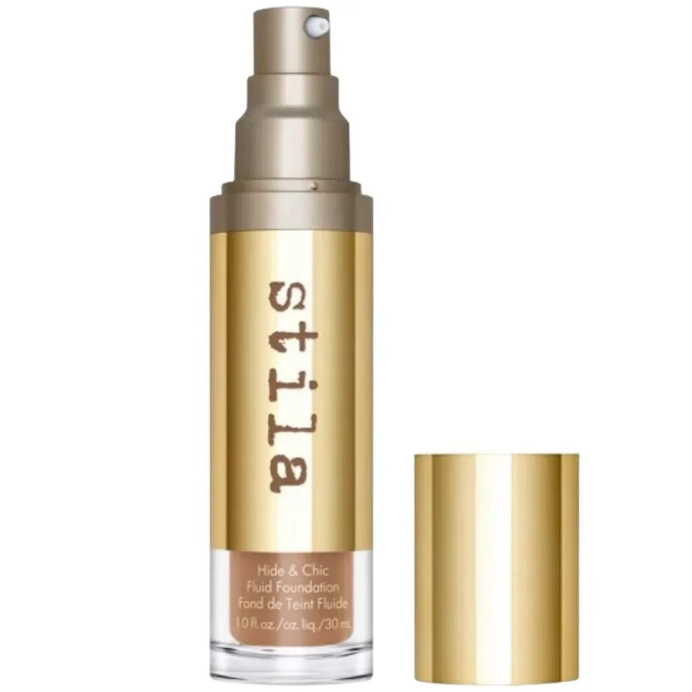 Stila Hide & Chic Fluid Foundation In Tan/Deep 1 Full Size NIB