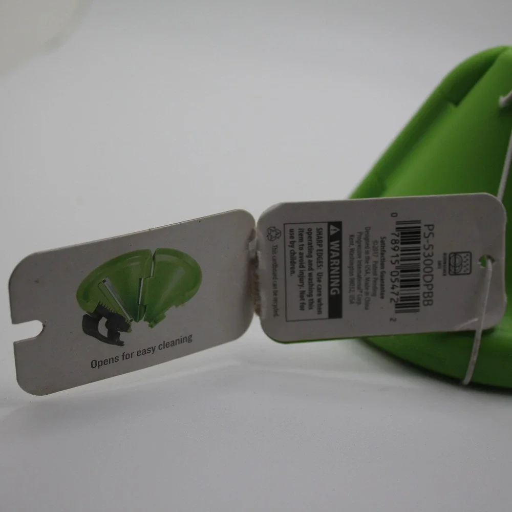 Progressive Prep Solutions Veggie Pasta Maker‎ Spaghetti & Wide Cuts NEW Green