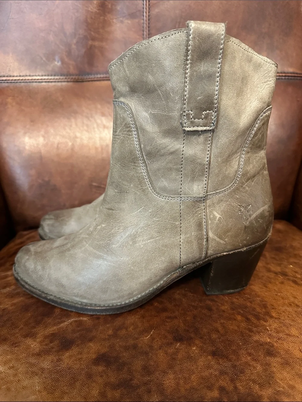 Frye smooth leather