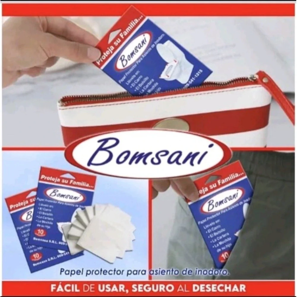 Bomsani disposable toilet