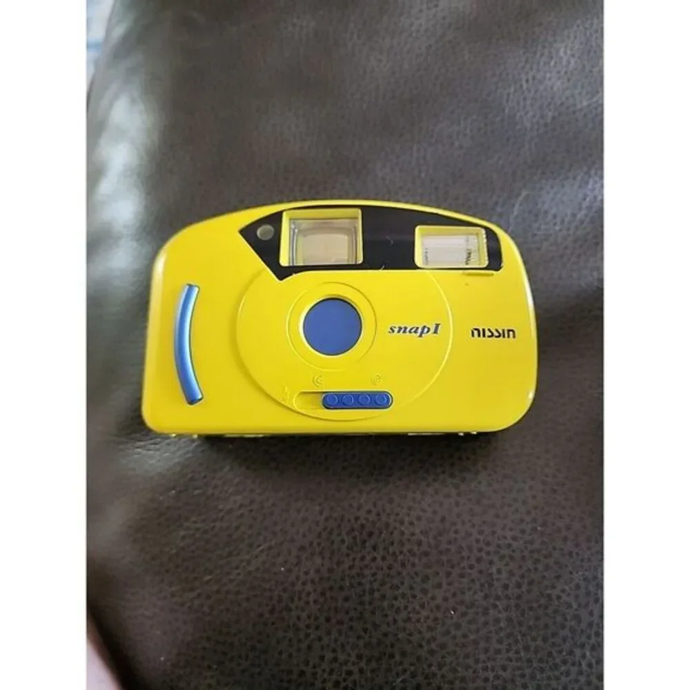 Rare NIB Nissin Snap I 35mm‎ Film Motor Drive Camera With Built In Flash