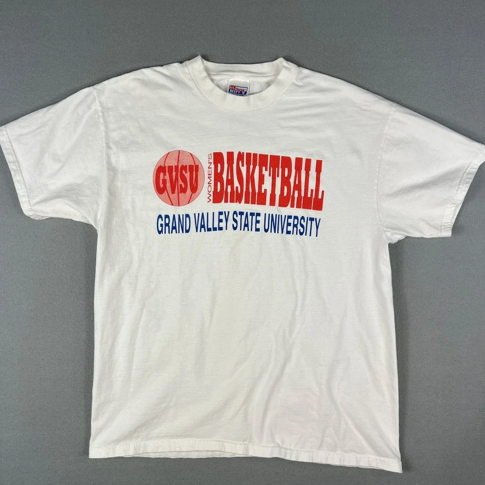 VTG Grand Valley State University Womens‎ Basketball T Shirt Fits L 1990s GVSU