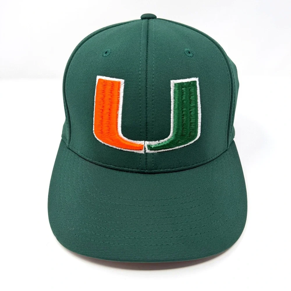 Richardson Miami Hurricanes PTS20 Flexfit‎ Hat Green NCAA S/M