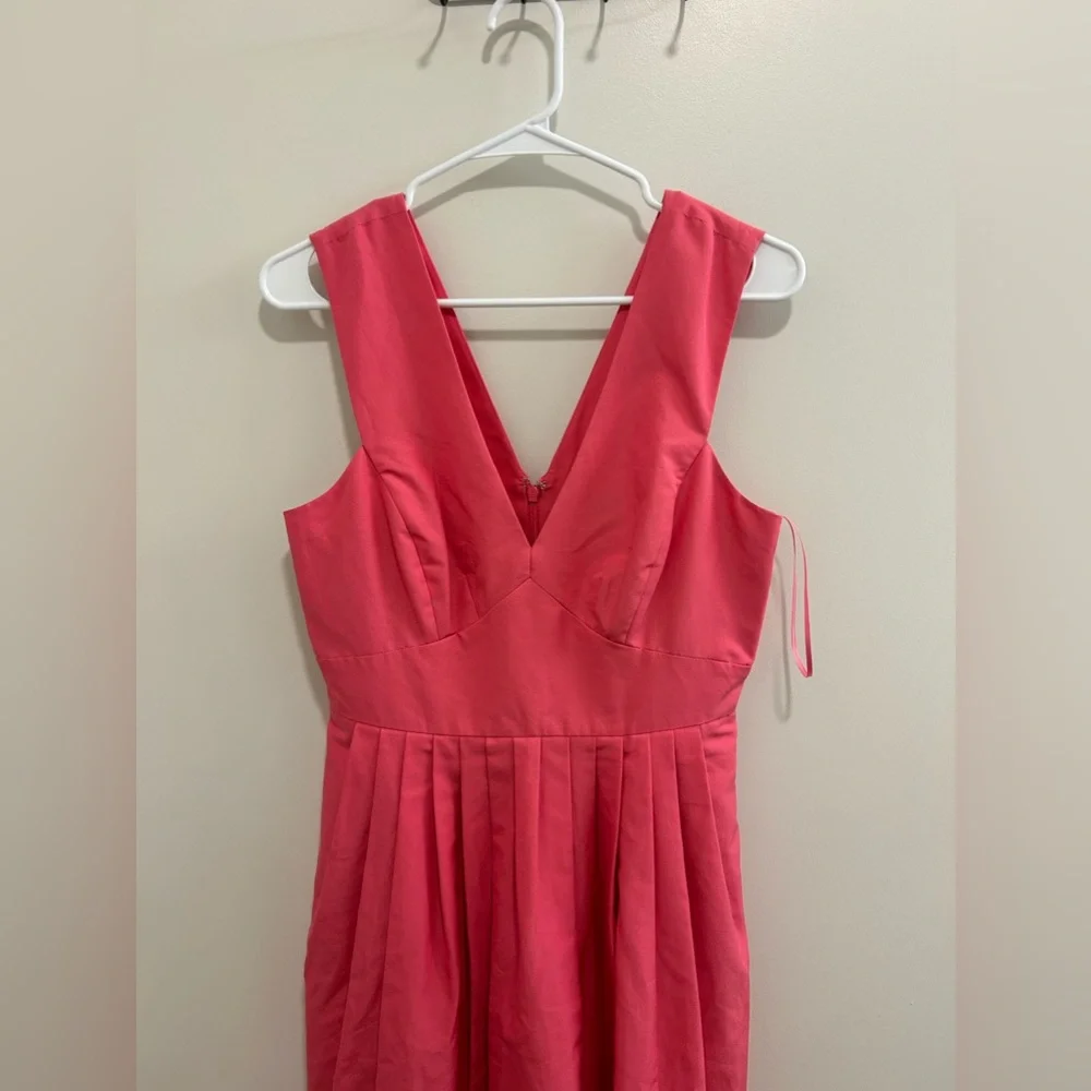 NWT J.Crew V-Neck A-Line Faille Party Dress Size 2