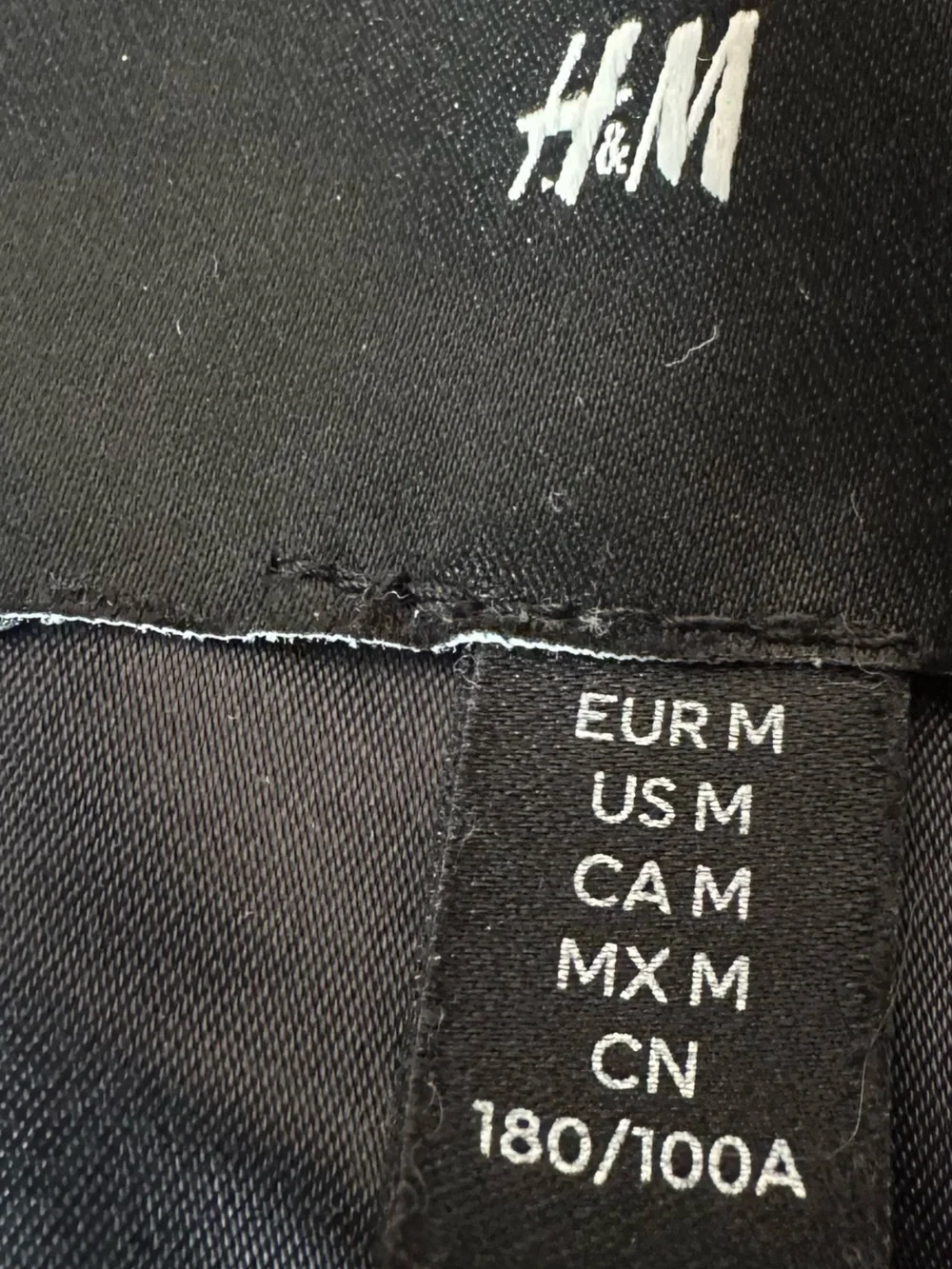H&M satin bomber
