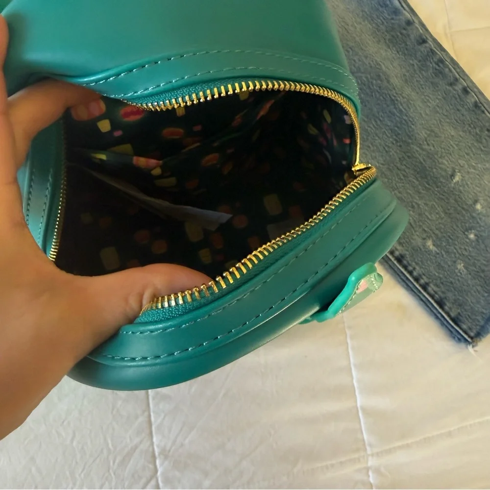 Loungefly Rapunzel Colorful‎ Castle-Themed Backpack NWOT