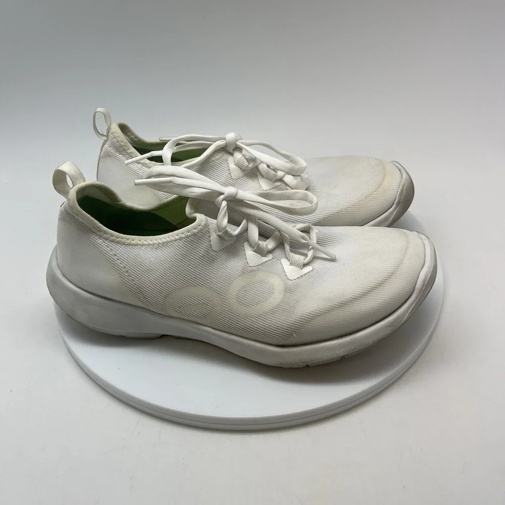 Oofos‎ Oomg Sport LS Shoes Womens 8 White Comfort Recovery Sneakers