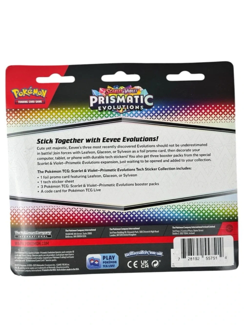 Pokemon official prismatic