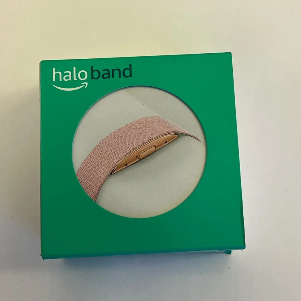 Amazon Halo Band Activity Tracker SwimProof 24/7‎ Heart Rate, Rose Gold/pink