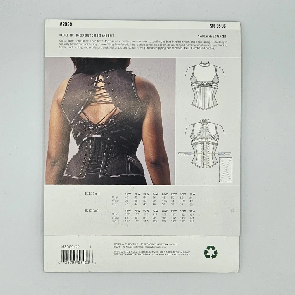 McCalls pattern halter