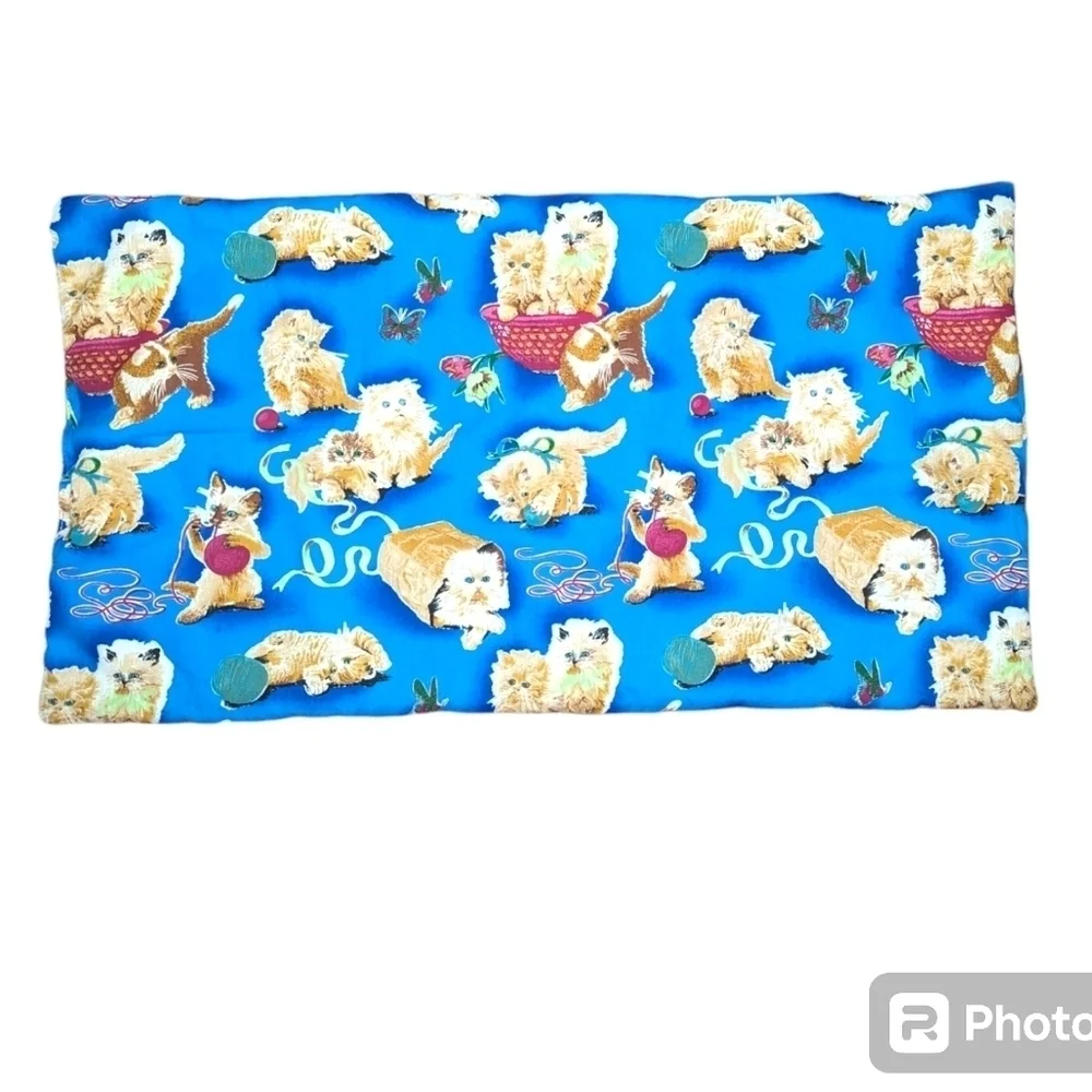 Vintage Cat pillow case Grandmacore cat core Cottage core you name it 28 x 15