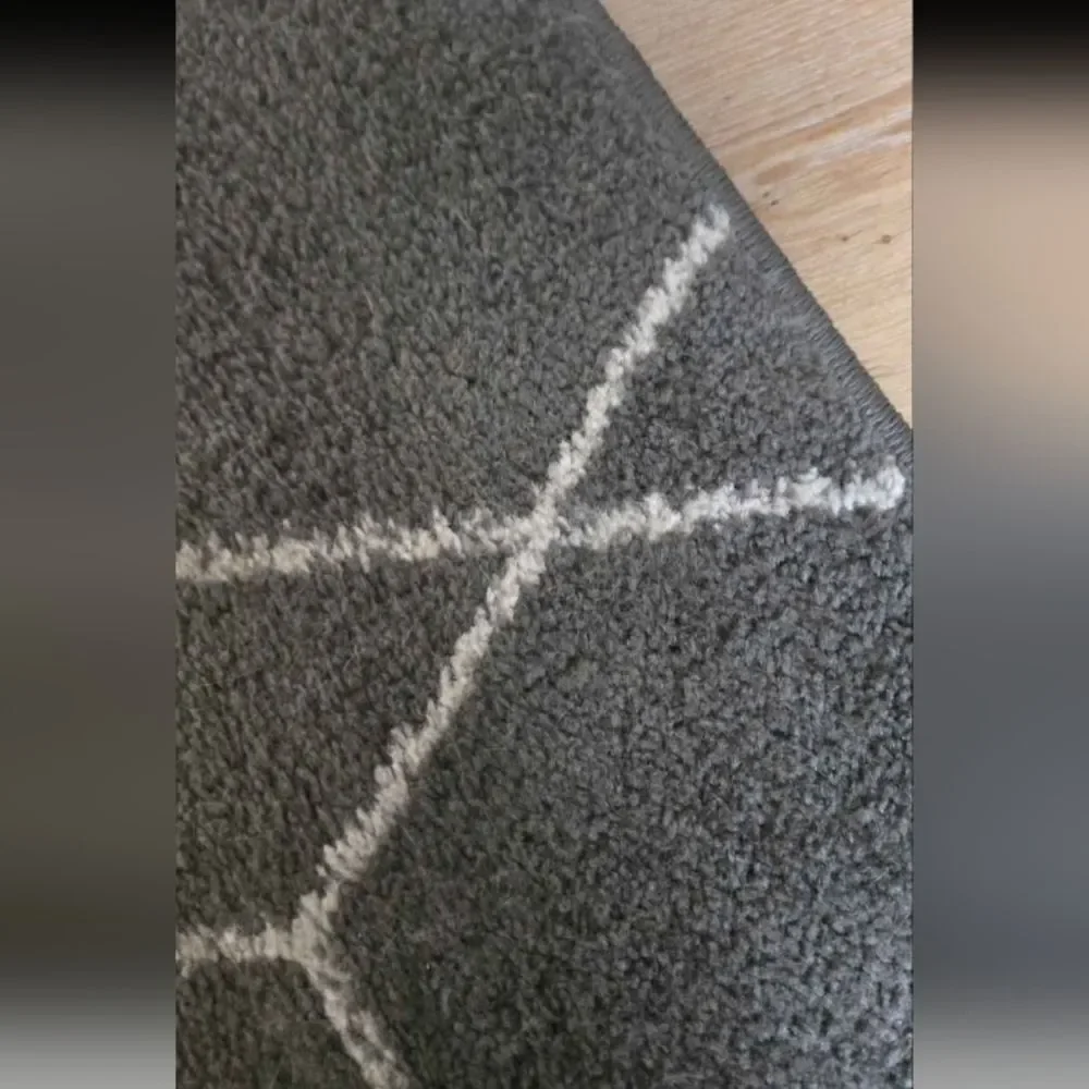 Geometric Gray Area Rug Runner Home Area House Run Long Carpet