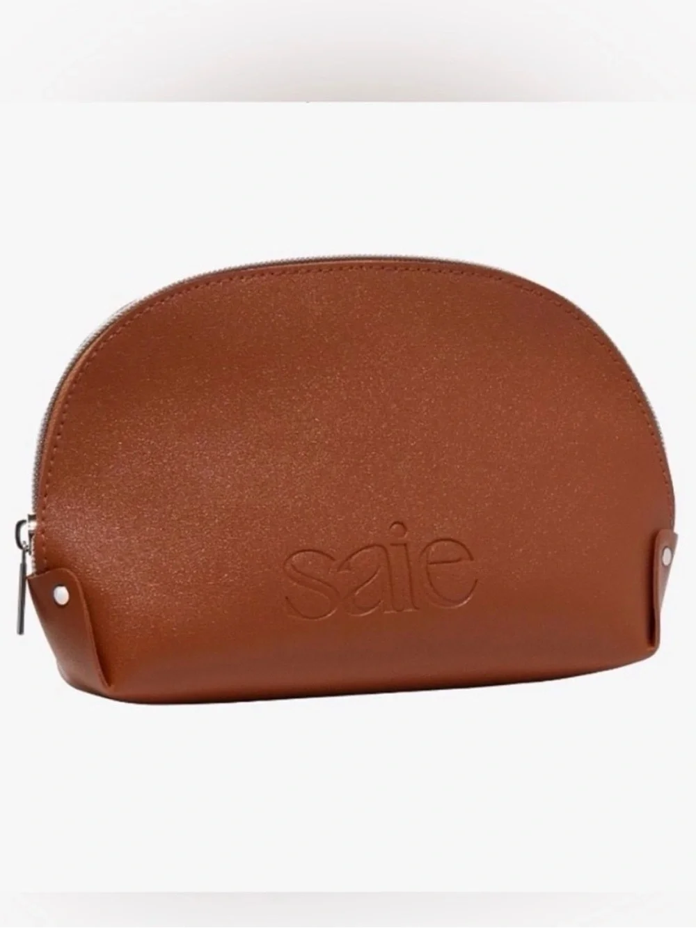 Saie Brown  Makeup Bag / Cosmetic Pouch – New