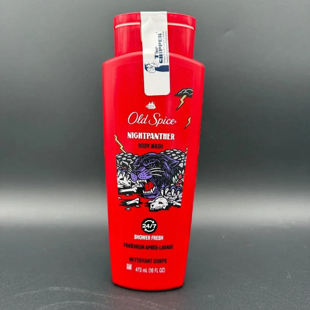 Old Spice NightPanther‎ Body Wash 16 Fl Oz Shower Fresh Scent