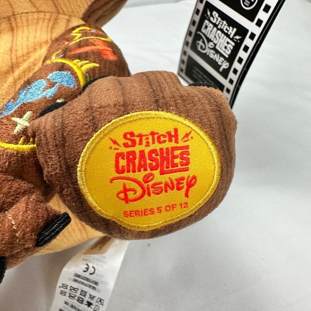 Disney Brown and Yellow Stuffed Animal Deer