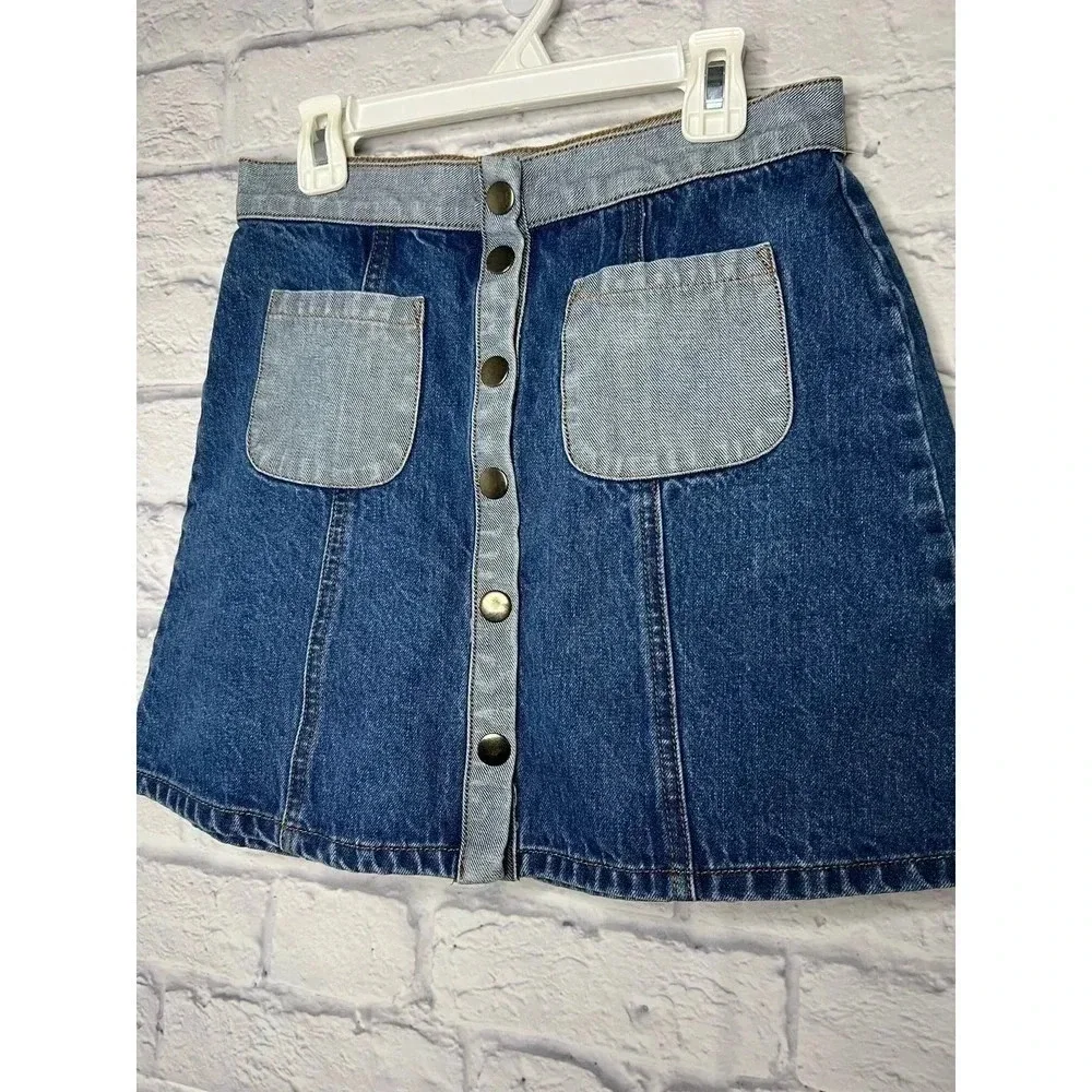 BDG denim skirt