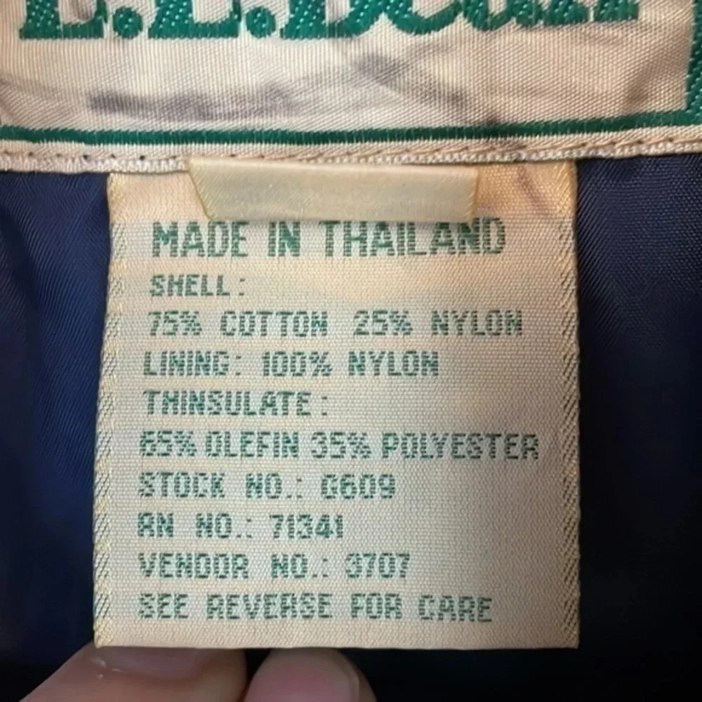 L.L. Bean men vintage
