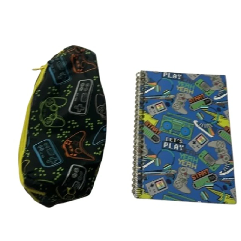 #682 Pencil pouch and 6 x 8 1/4 notebook