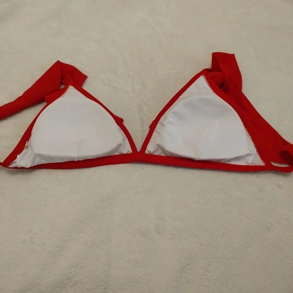 SHEIN bold red