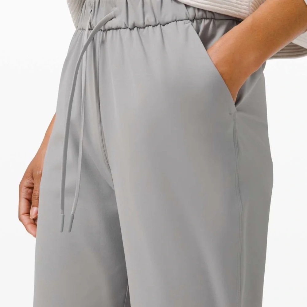 Lululemon Keep Moving High Rise Full Length Pant Rhino Gray Size 8