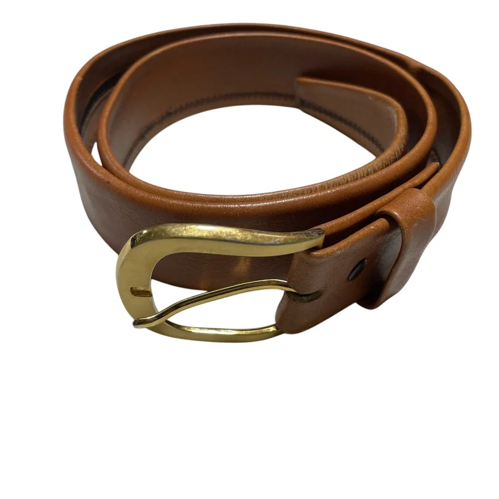 Steerhide Leather‎ Belt 36-90 1925 Hidden Zipper Pocket 42
