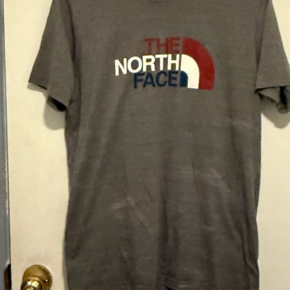 The North Face Charcoal and Navy Men's T-Shirt