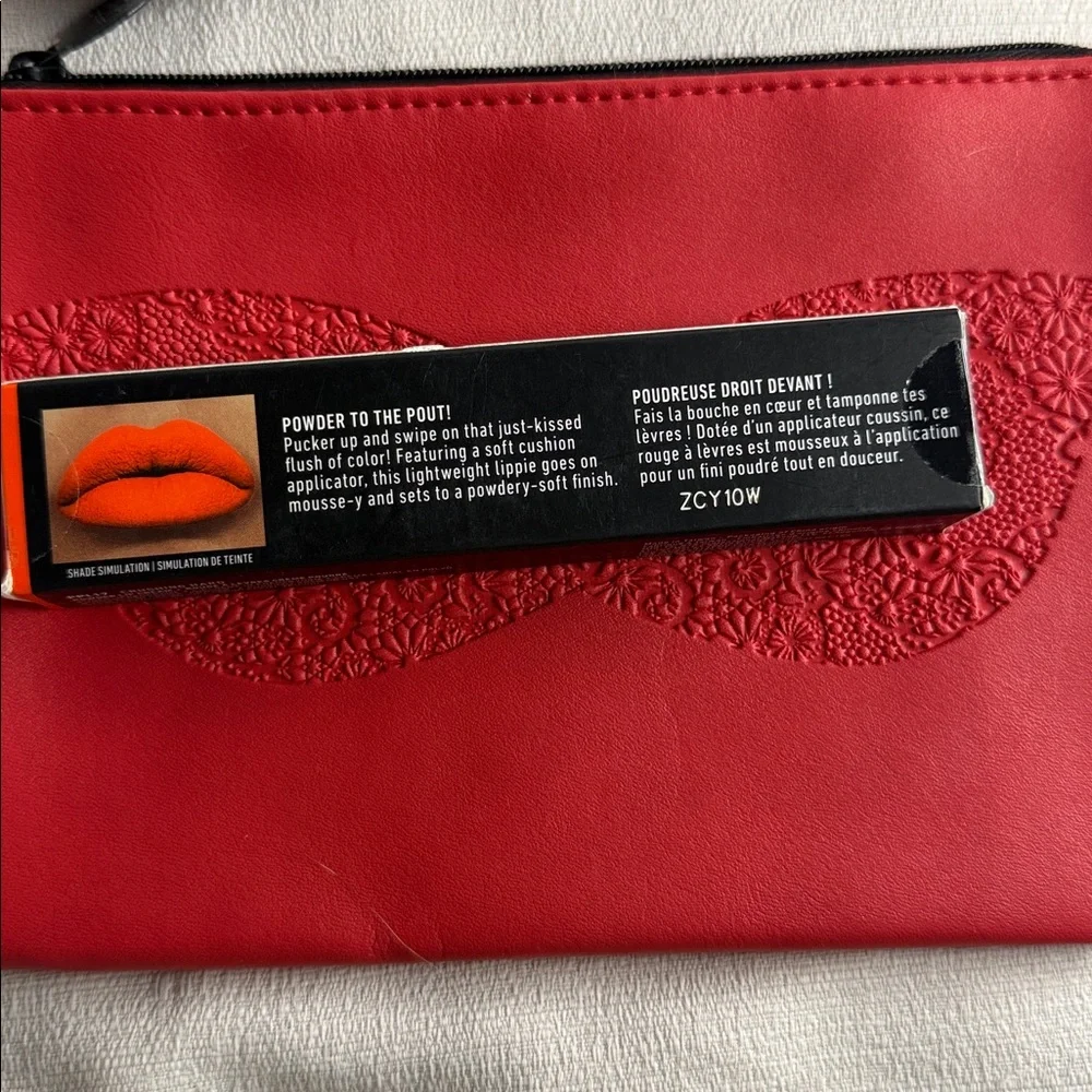 ipsy red pouch
