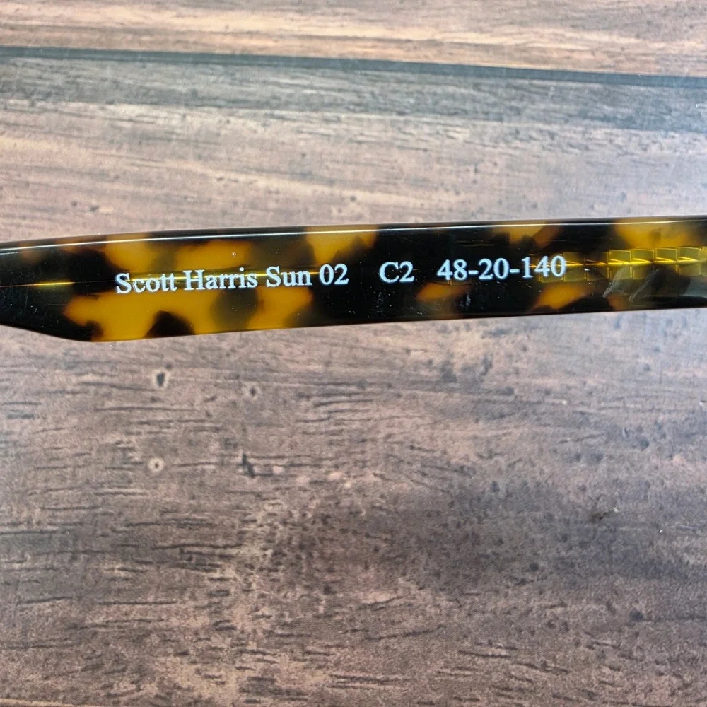 Scott Harris chic tortoiseshell