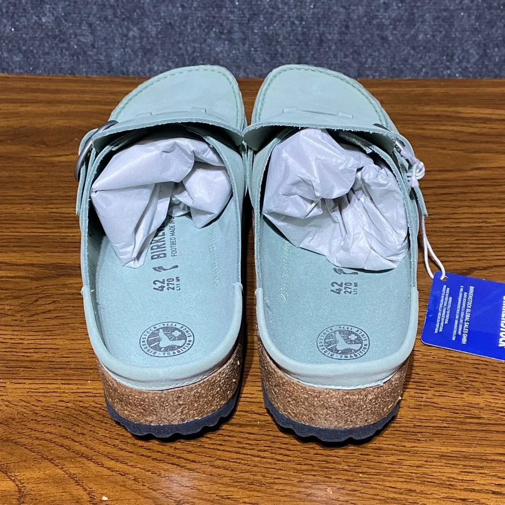 Birkenstock buckley matcha