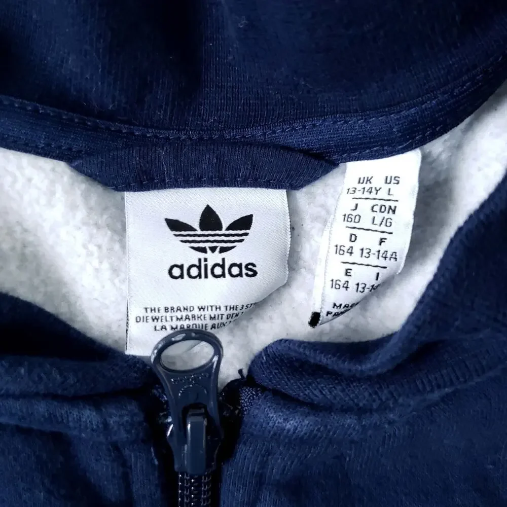 adidas youth navy