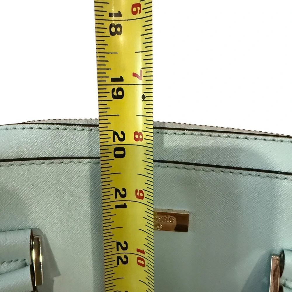 Authentic Kate Spade Newbury Lane Loden Leather Larger Satchel Bag.